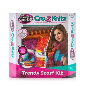 Набор для вязания – Модный шарф (Cra-z-knitz, 17121)